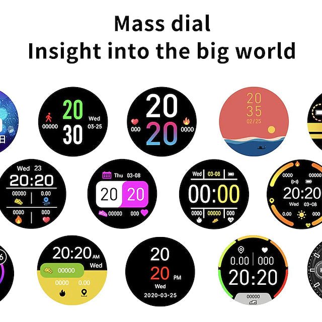 Zl02 Smart Watch 1.28 Inch Smartwatch Fitness Running Watch - Image 20