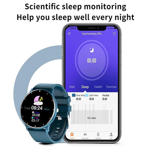 Zl02 Smart Watch 1.28 Inch Smartwatch Fitness Running Watch - Image 15