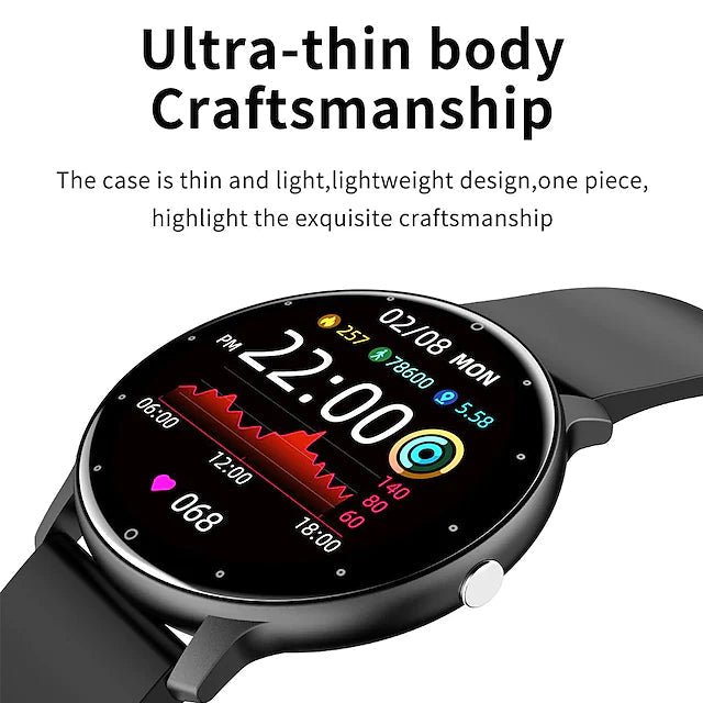 Zl02 Smart Watch 1.28 Inch Smartwatch Fitness Running Watch - Image 23