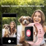 Waterproof Smart Watch, 1.83'' Full Touch Screen Display With Message, Answer Make Call Smartwatch Sleep Monitoring, Sports Pedometer, Information Alerts, For IPhoneu002FAndroid Phones, Smartbands Fitness Watch For Womenu002FMen Friend Gift, Birthday Gift - Image 15