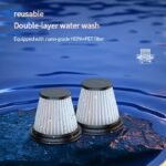 Mini Car Vacuum Cleaner - Super Strong High-Power Suction, Dry & Wet Dual-Purpose, Multi-Functional, Portable, Handheld, Compact Design for Small Sedans - Easy to Use and Store - Image 13