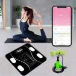 Premium Digital Body Weight & Fat Scale - High-Accuracy Measurement of Weight, Body Fat, Muscle Mass, Bone Density, and Water Percentage at Home - Easy-to-Use, Auto-Calibration, and Large LCD Display - Image 3