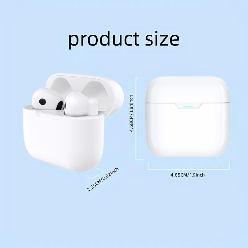 Wireless Earphones, TWS Stereo Sport Headset USB-C Fast Charging, Suitable For Androidu002FiOS(Gift Magnetic Holders) - Image 3